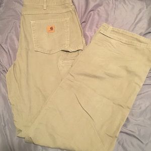 Men's carhartt Work Jeans 34Wx34L